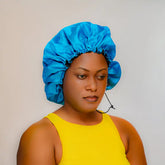 Luxurious Silk Satin Night Hair Cap - Prevents Breakage